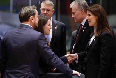 POLITICS EUROPEAN UNION SUMMIT THURSDAY