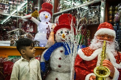 INDIA-KOLKATA-CHRISTMAS MARKET?