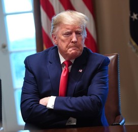 President Donald Trump Meets with Coronavirus Task Force at the White House