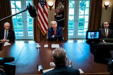 President Trump Meets with Supply Chain Distributors