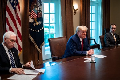 President Trump Meets with Supply Chain Distributors