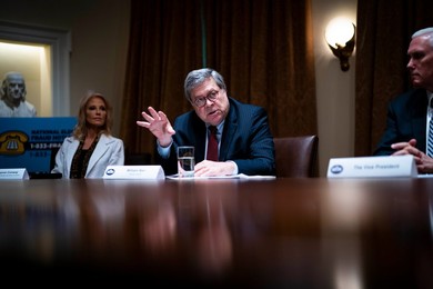 Trump Participates in a Roundtable About Senior Citizens