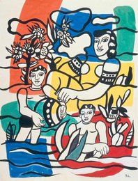 Happiness / Fernand Léger / Watercolour, 1950