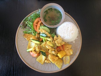 Vietnamese food chicken satay