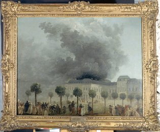 Fire of the opera