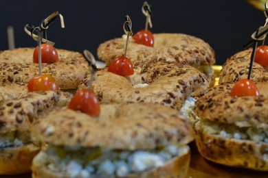 Bagel Sandwich with Ham