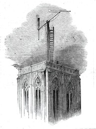 Telegraphing the Abstract of the Indian Mail from Marseilles to Paris, 1844. Creator: Unknown.
