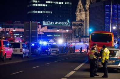 Terrorist attack on Christmas market