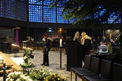 Terrorist attack on Christmas market