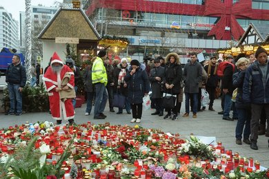 Terrorist attack on Christmas market