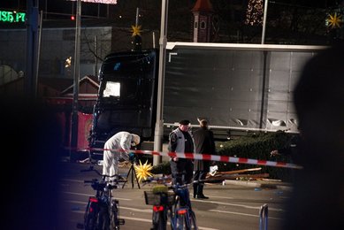 Terrorist attack on Christmas market