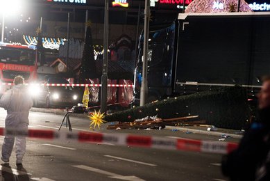 Terrorist attack on Christmas market