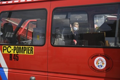 BELGIUM ANDERLECHT FIRE