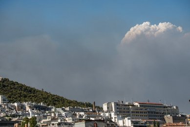 Fires in Greece_Athens