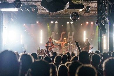 Ash performs at Concorde2 Brighton