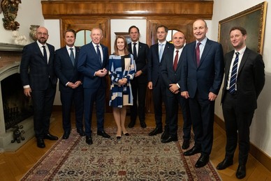 POLITICS EUROPEAN WESTERN BALKANS SUMMIT DAY TWO