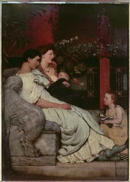 L. Alma-Tadema, Roman Family
