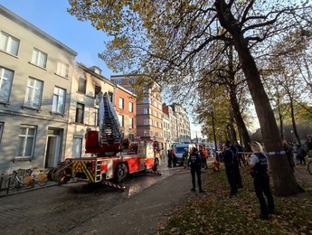 BELGIUM BRUSSELS FIRE