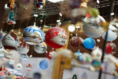 Italy, Arezzo, Christmas market