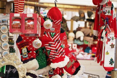 Italy, Arezzo, Christmas market