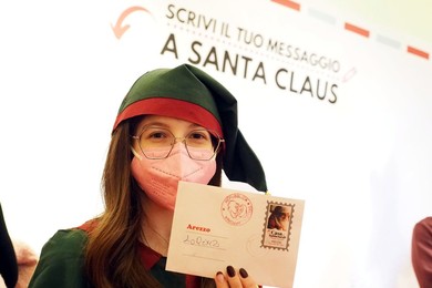 Italy, Arezzo, Christmas market