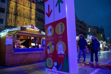 BRUSSELS CHRISTMAS MARKET ILLUSTRATIONS