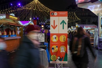 BRUSSELS CHRISTMAS MARKET ILLUSTRATIONS