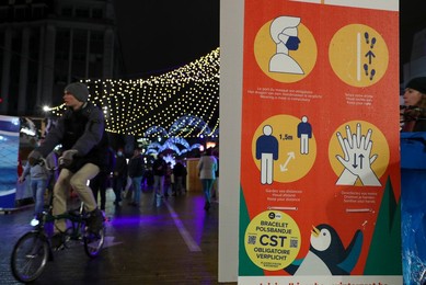 BRUSSELS CHRISTMAS MARKET ILLUSTRATIONS