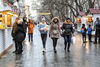 Christmas market in Odesa