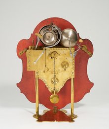 Magnificent wooden table clock