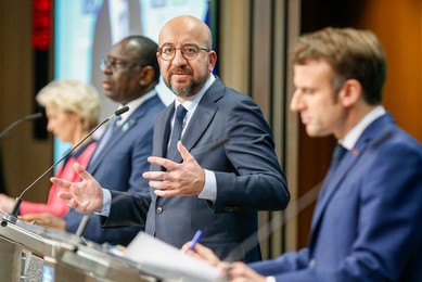 POLITICS EUROPEAN UNION AFRICAN UNION SUMMIT DAY 2