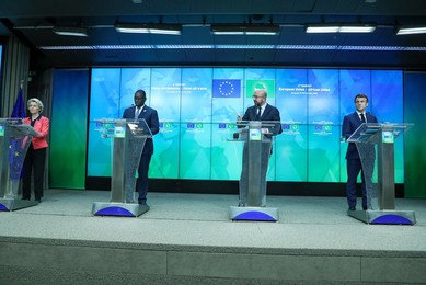 POLITICS EUROPEAN UNION AFRICAN UNION SUMMIT DAY 2