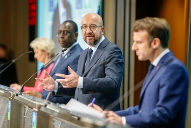 POLITICS EUROPEAN UNION AFRICAN UNION SUMMIT DAY 2