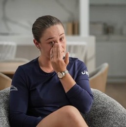 Ash Barty on social media