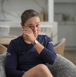 Ash Barty on social media