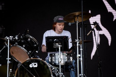 PVA performing live at Wide Awake Festival, Brockwell Park, London - 27th May 2022