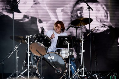 PVA performing live at Wide Awake Festival, Brockwell Park, London - 27th May 2022