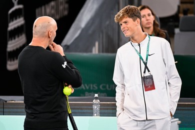 GERMANY HAMBURG DAVIS CUP BELGIUM PREPARATIONS MONDAY