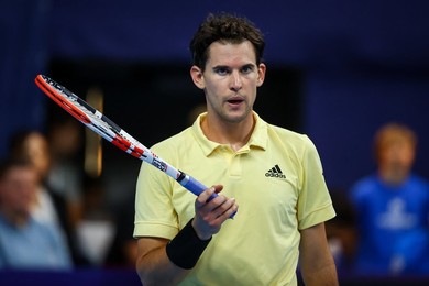 ANTWERP TENNIS EUROPEAN OPEN ROUND OF 16 THIEM VS CERUNDOLO