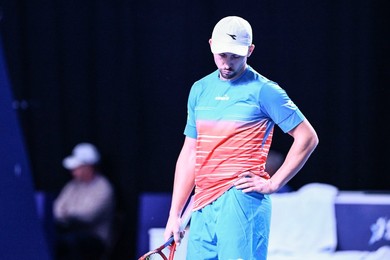 ANTWERP TENNIS EUROPEAN OPEN QUARTER FINALS DOUBLES MAHUT - ROGER VASSELIN VS NYS - ZIELINSKI