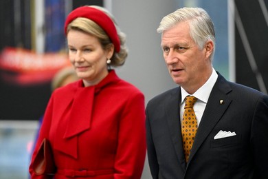 LITHUANIA BELGIAN ROYALS STATE VISIT TUESDAY