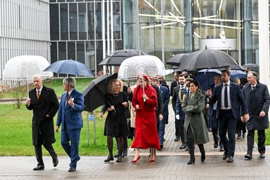 LITHUANIA BELGIAN ROYALS STATE VISIT TUESDAY