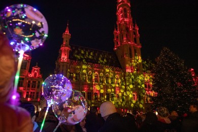 BRUSSELS CHRISTMAS MARKET ILLUSTRATIONS