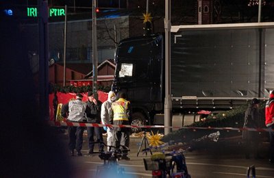 Terrorist attack on Christmas market