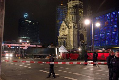 Terrorist attack on Christmas market