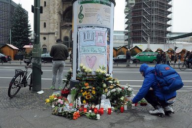 Terrorist attack on Christmas market