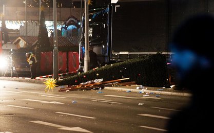 Terrorist attack on Christmas market