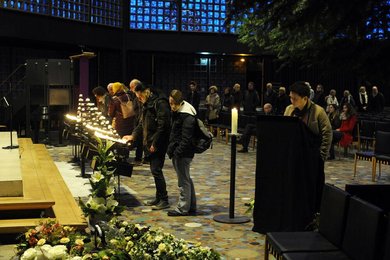 Terrorist attack on Christmas market