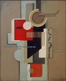 W. Baumeister,  Machine with red square