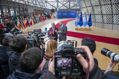 EUROPEAN COUNCIL SUMMIT MEETING THURSDAY